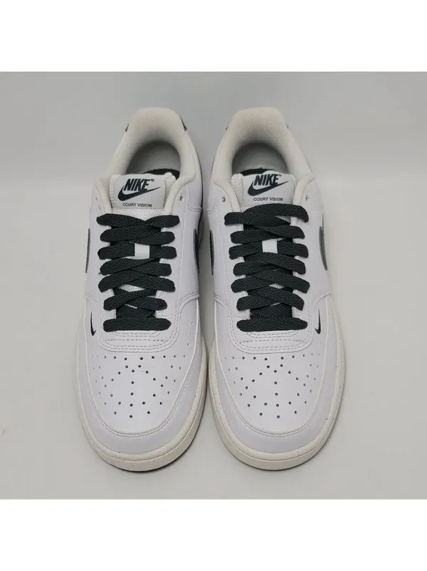 Women's Nike Court Vision Low White Green Sneakers Size 7.5 FV9952-101 - Image 12