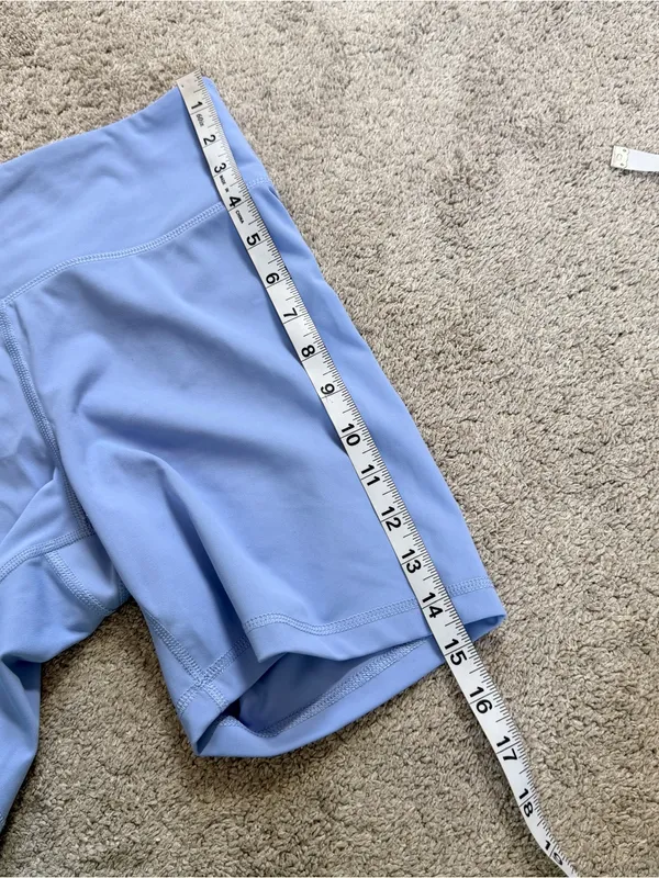 Old Navy Women’s High-Waisted PowerSoft Biker Shorts 6” in Blue Overall M - Image 10