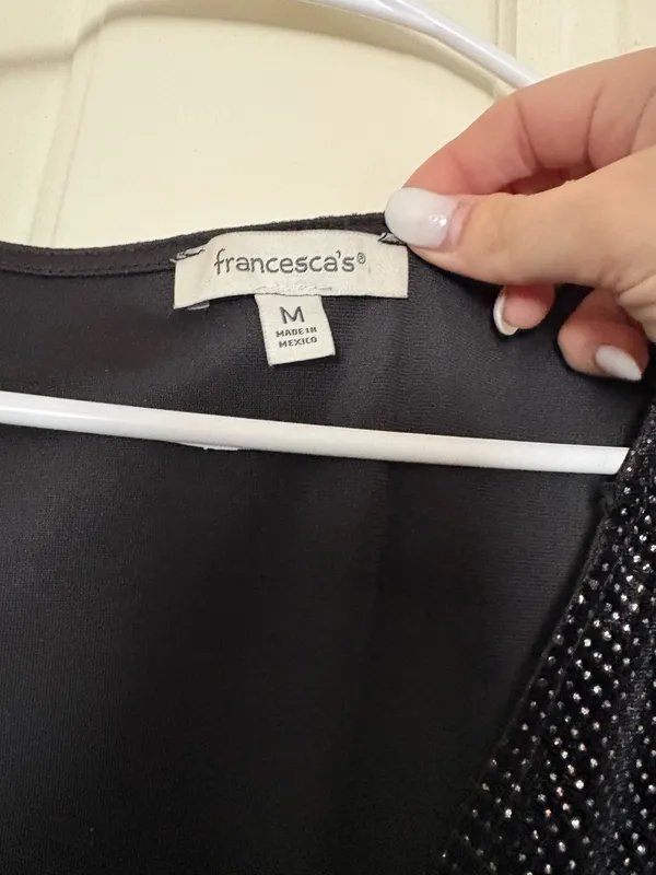 Black Romper Francesca's - Image 2