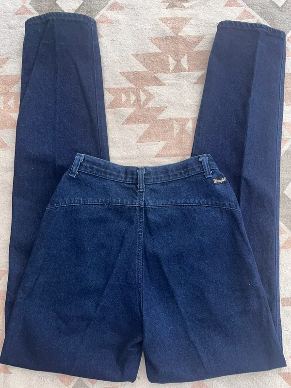 Wrangler Vintage Silverlake Bareback High Rise Western Jeans - Image 3