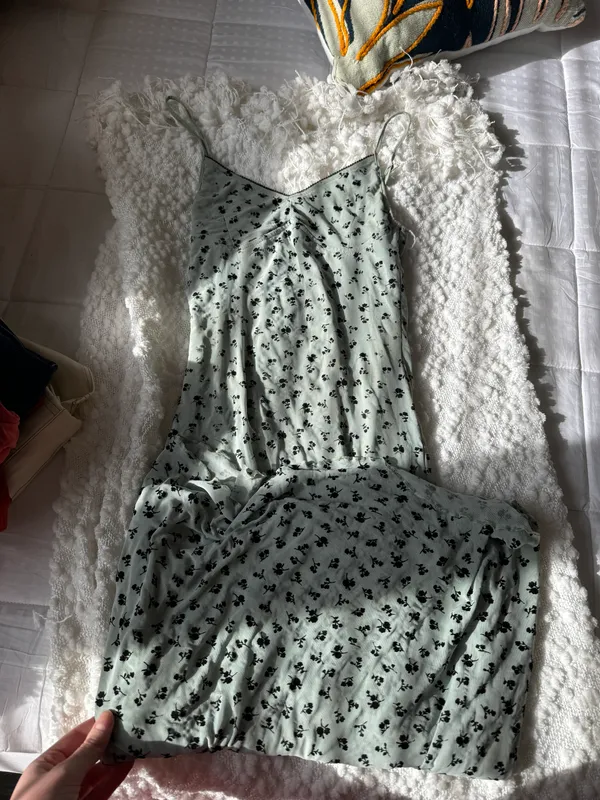 Motel Rocks green midi dress - Image 4