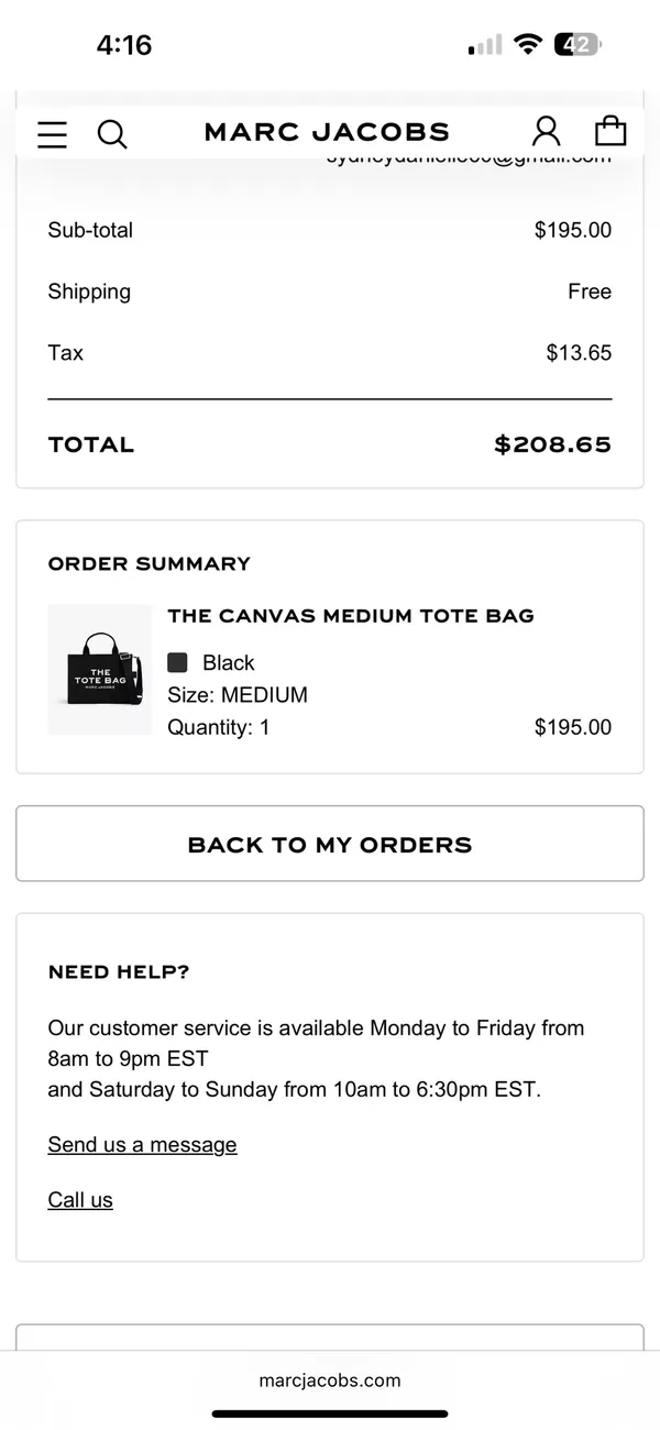 Marc Jacobs Tote Bag - Image 6