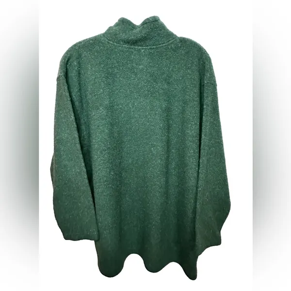 Victoria Secret Sweater Womens Pullover‎ Quarter Zip Green Country Casual Ladies - Image 6