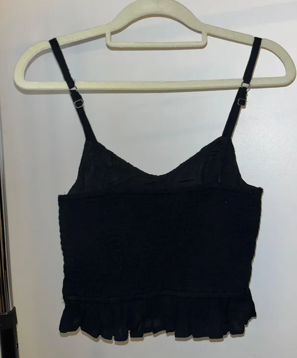 Hollister Black Cropped Tank - Image 2