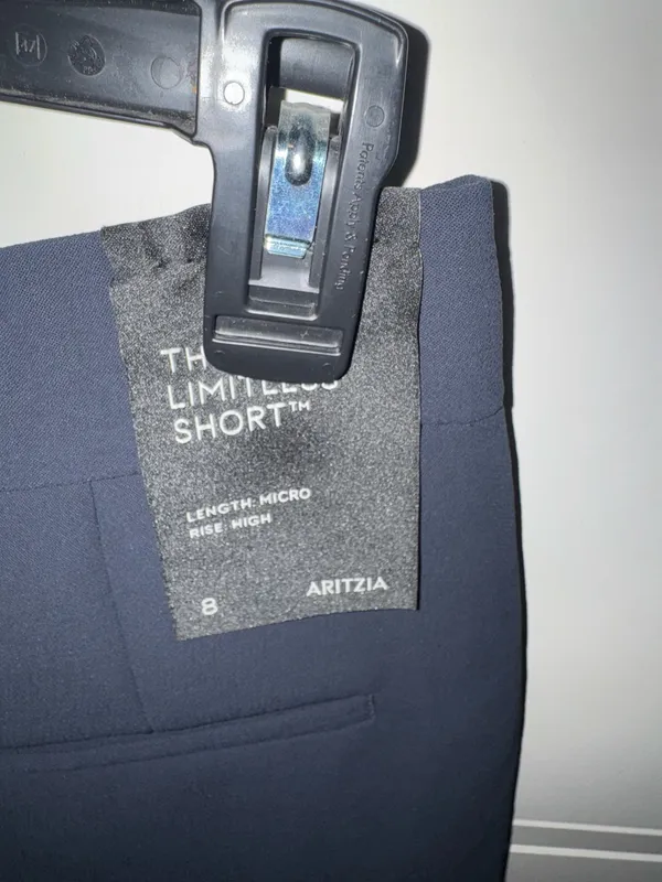 Aritzia Limitless Micro Short Navy  - Image 4