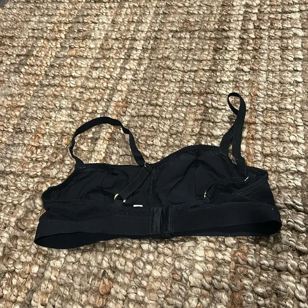Lively Black Mesh‎ Bralette Size Medium Size L - Image 5