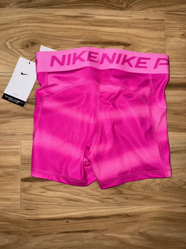 Nike Women's Pro 3" Pink Spandex - Image 4