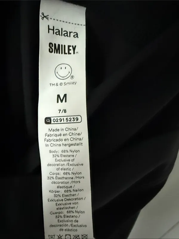 HALARA X Smiley Ultrasculpt High Waisted Crossover Mesh Decorative Buckle Yoga - Image 4