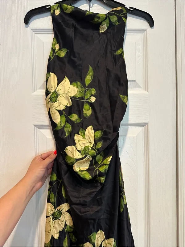 Reformation Anaiis Silk Dress - Image 5