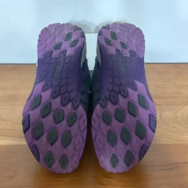 Merrell Alverstone Hiking Shoes Womens 6 Navy Blue Grey Purple J84876 Low Top - Image 7