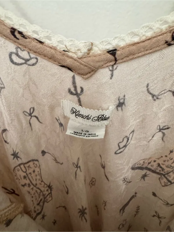 EUC Urban Outfitters x TuftLuck Horse Maxi Dress | Western Boho Dress - Image 4