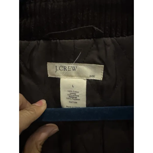 J. Crew Corduroy Jacket Brown Large‎ - Image 3