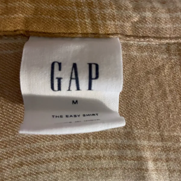 GAP Super Soft Boyfriend Plaid Shirt - Image 5