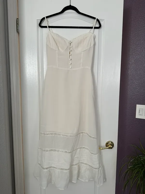 Harvest Dress In Ivory - Image 3