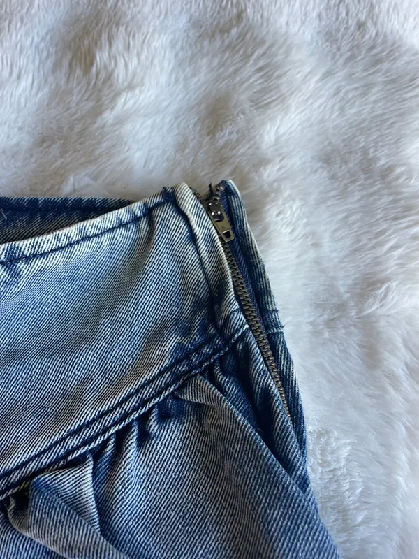 Boutique Jean Skirt - Image 3