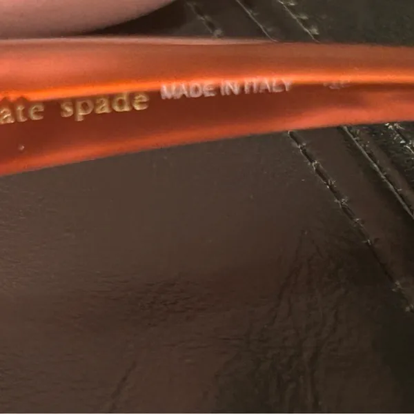 Kate Spade Vibrant Orange Eyewear. Frame and Kate spade hard case only - Image 6