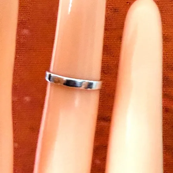 Vintage Sterling Silver Turquoise Ring Southwestern Navajo - Image 6