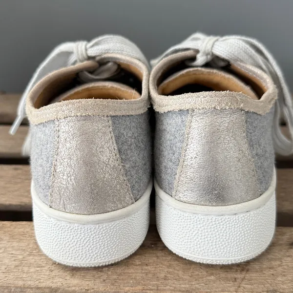 Dirndl+bua Wool & Leather sneakers. Size‎ 39/US 8-8.5 A24 - Image 7