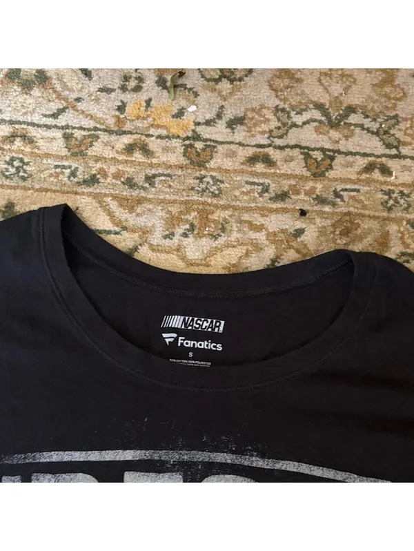 NASCAR Racecar Black 'DEGA Dolman Sleeve Graphic T-Shirt Talladega Cars Racing - Image 3