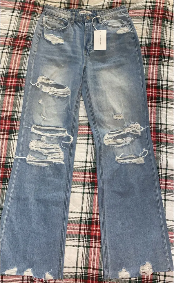 Vervet Flying Monkey Distressed Jeans - Image 3