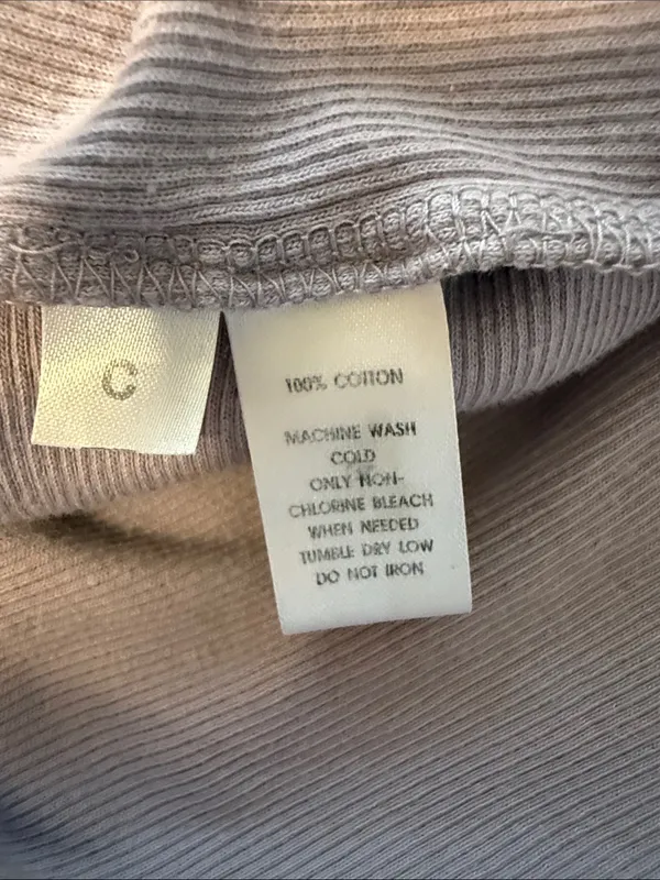 Loft| Women's Ribbed Scoop Neck Tank Top - Lavender with Light Silver Stripes - Image 8