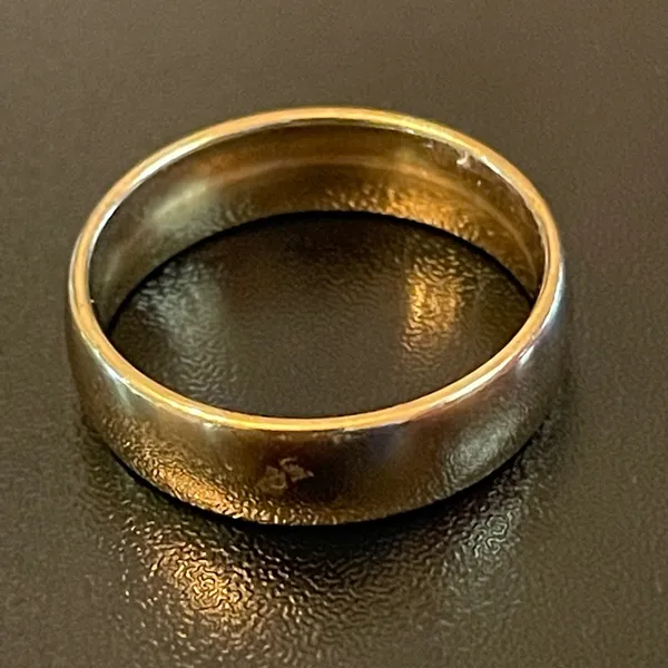 6mm gold stainless steel ring - Image 8