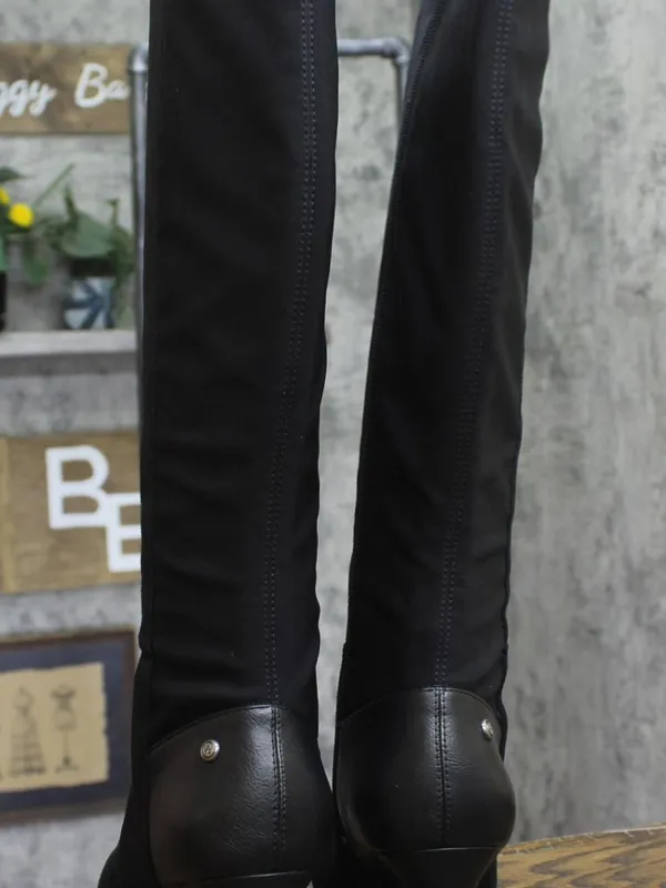 NWT Lifestride Womens Gracie High Heeled Tall Boots G6347M1 Black 8W - Image 12