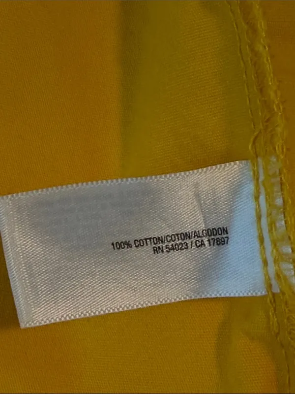 NWT 2012 Old Navy Yellow Cotton Peacoat Jacket Early 2010s Twee S - Image 14