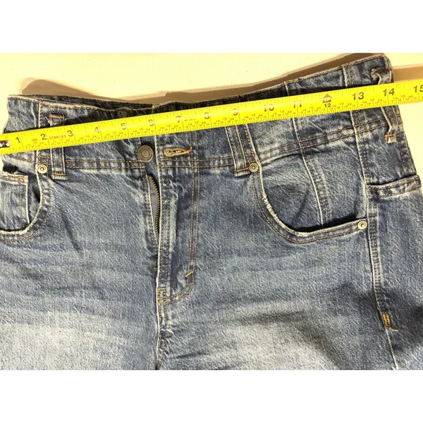 Habitual Wide Leg Jeans Medium Wash High Rise Denim Pants Women 4/27 - Image 7