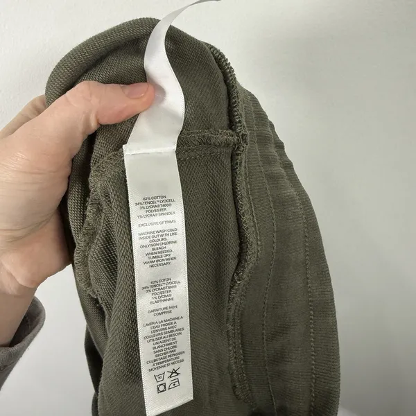 Du/Er No Sweat Everyday Pant Pull On Laurel Green Travel 27" Womens Medium - Image 8
