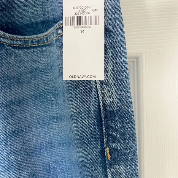 NWT old navy extra high rise super wide leg secret smooth pockets Size 14 - Image 6