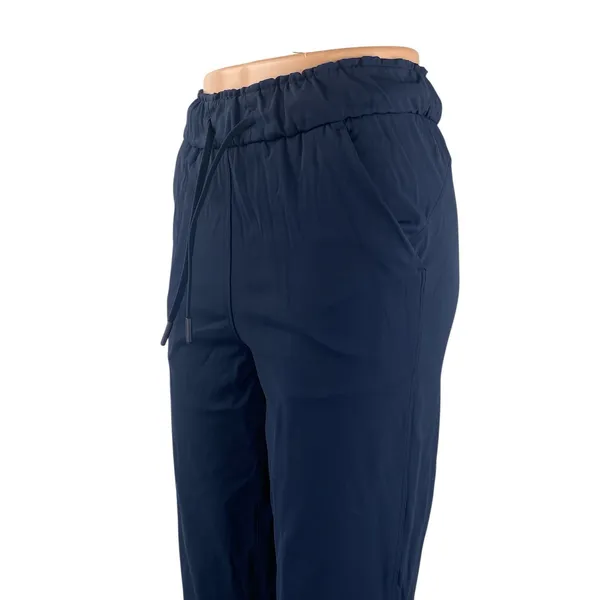 Lululemon Women's Blue High Rise Yoga Athletic Activewear Track Trousers Pants 0 - Image 2