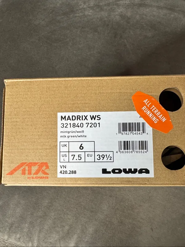 Women’s Lowa Madrix WS All Terrain Running Shoes Sneakers Size 7.5 321840-7201 - Image 12