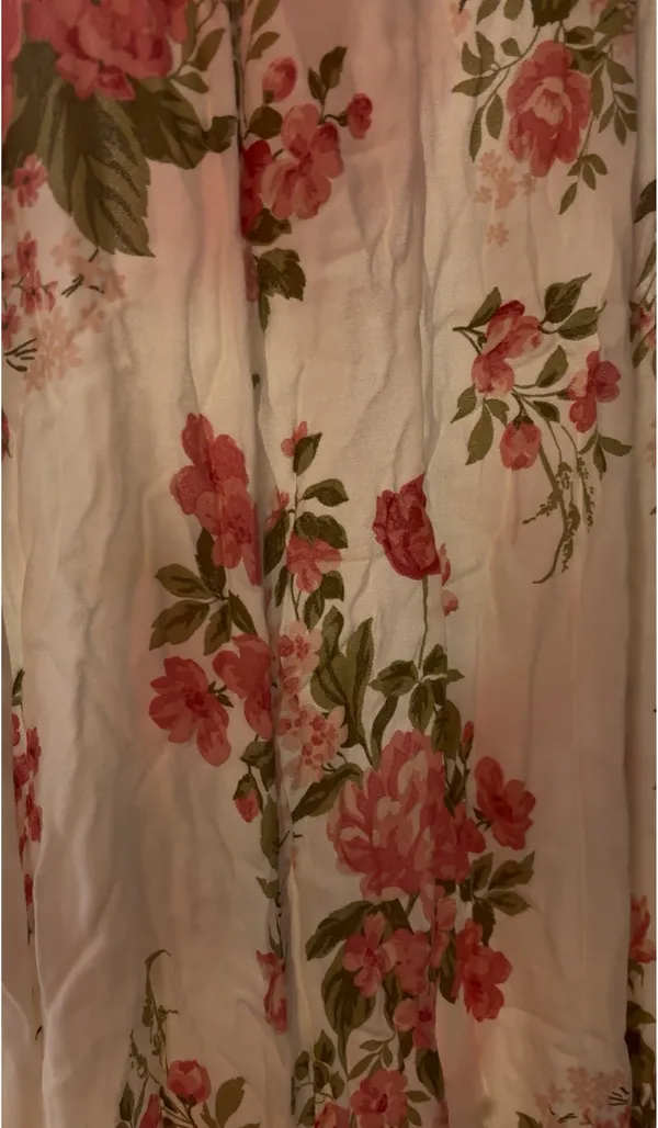 Reformation Floral Print Maxi Dress With Built In Bra - Image 2