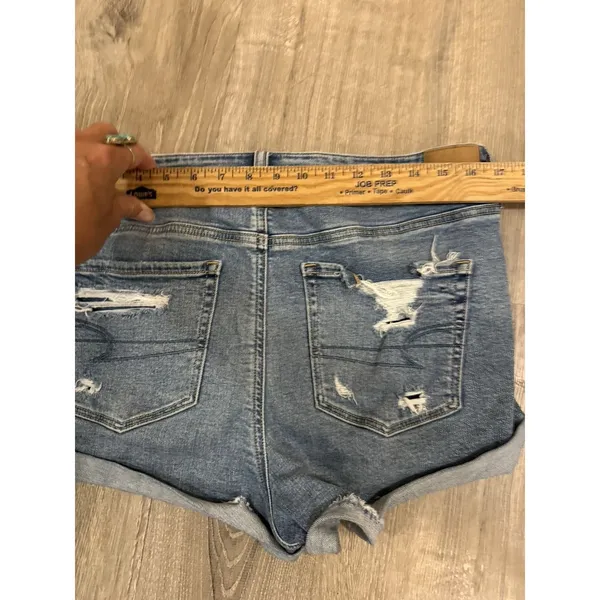 American Eagle Next Level Stretch Super Hi Rise Shortie Size 14 Excellent - Image 6