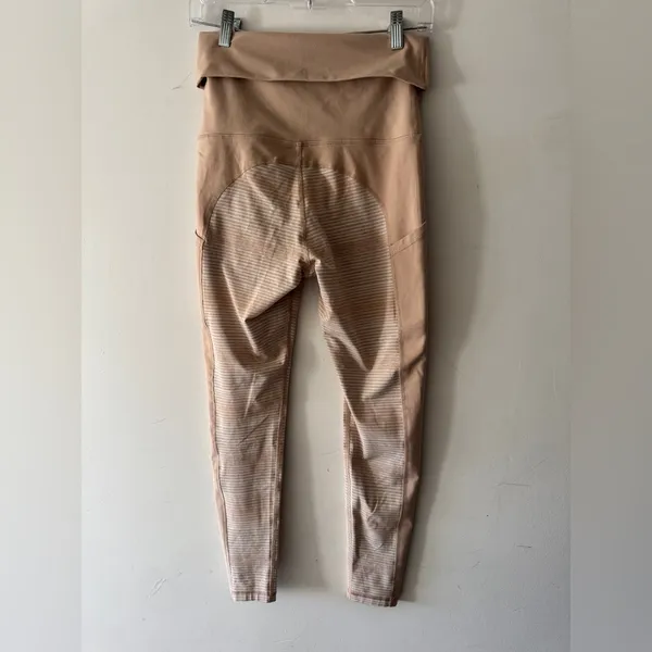 Aerie Offline Tan Hi-Rise The‎ Hugger Foldover Leggings - Image 3