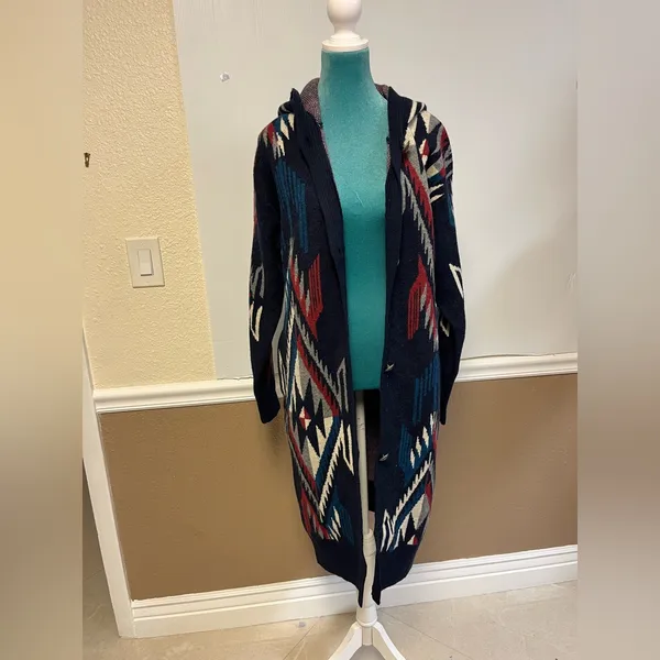 NWT Ariat Chimayo Hooded Duster Cardigan –‎ Size S - Image 3