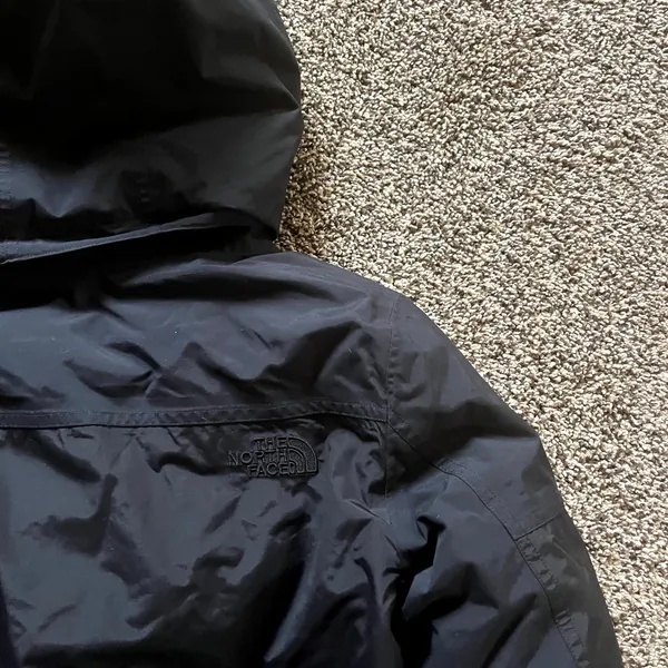 The North Face Jacket Reign on Down Parka Insulated Black Hooded Womens XS - Image 5