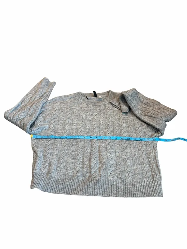DIVIDED gray wool blend sweater - Image 3