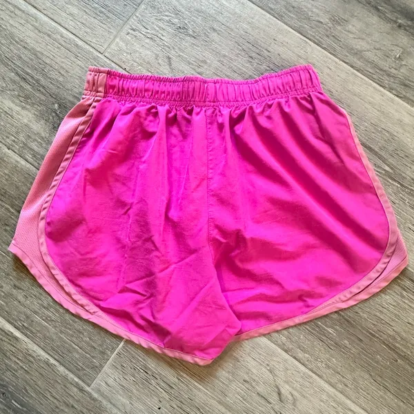 Nike Shorts Womens Small Pink Dri-Fit Breathable Running Workout Gym - Image 2
