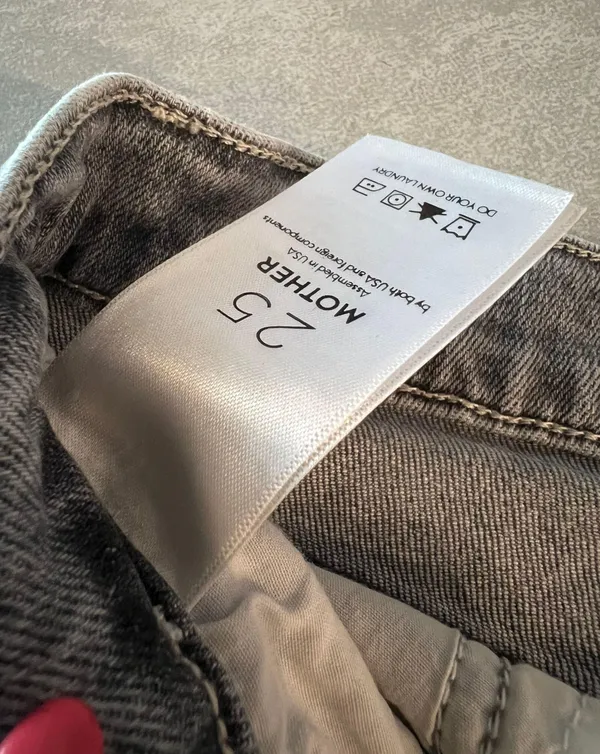 Mother The Button Fly Dazzle Jeans - Image 7