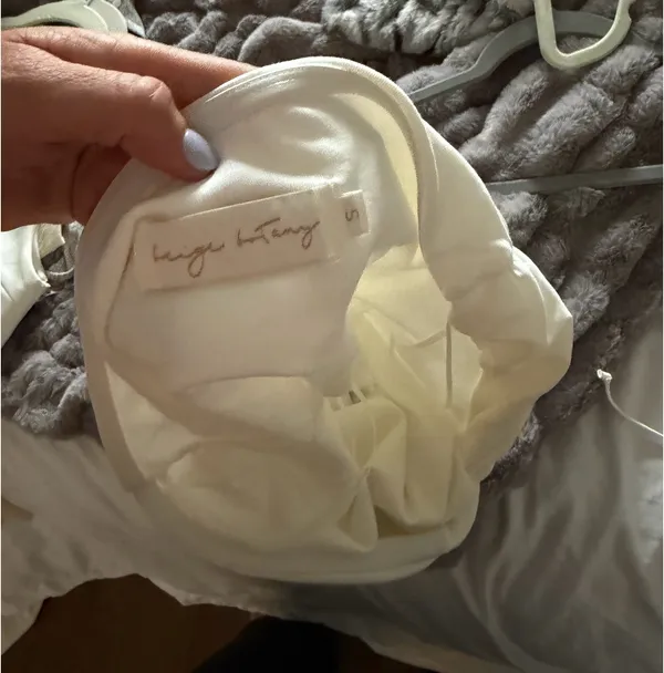 White Strapless Top - Image 2