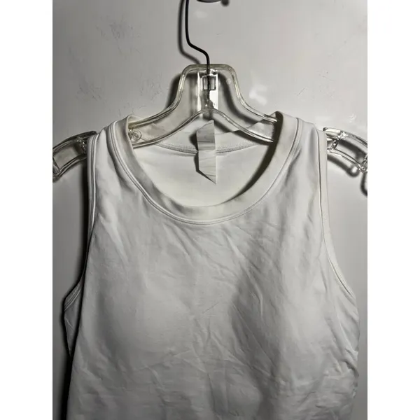 Halara Women's Size Large White Sleeveless Tank Top Shirt - Image 3