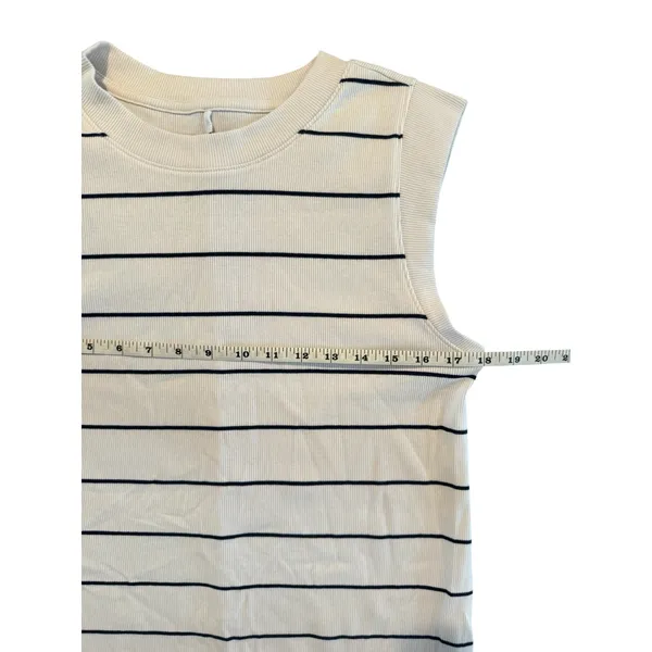 A New Day Sleeveless Striped Tank Dress Medium - Image 6