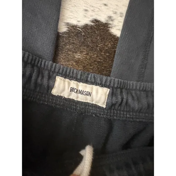 Buck Mason Vintage Interloop Sweatpants Size small Gray - Image 2