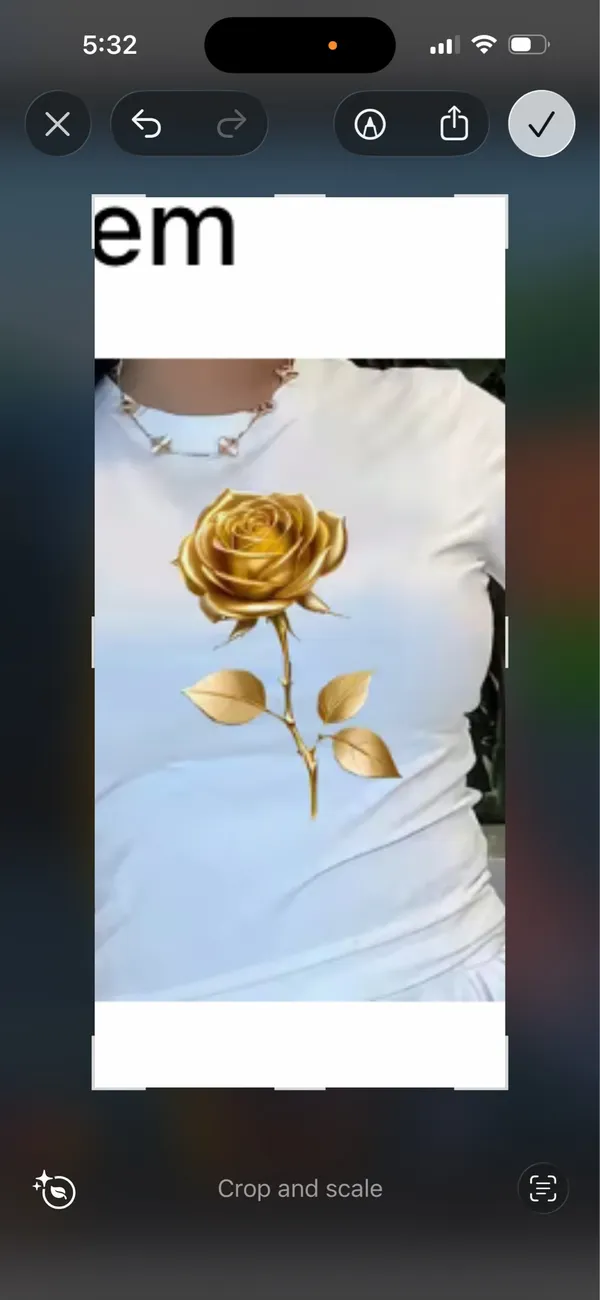 Large tee White - Image 2
