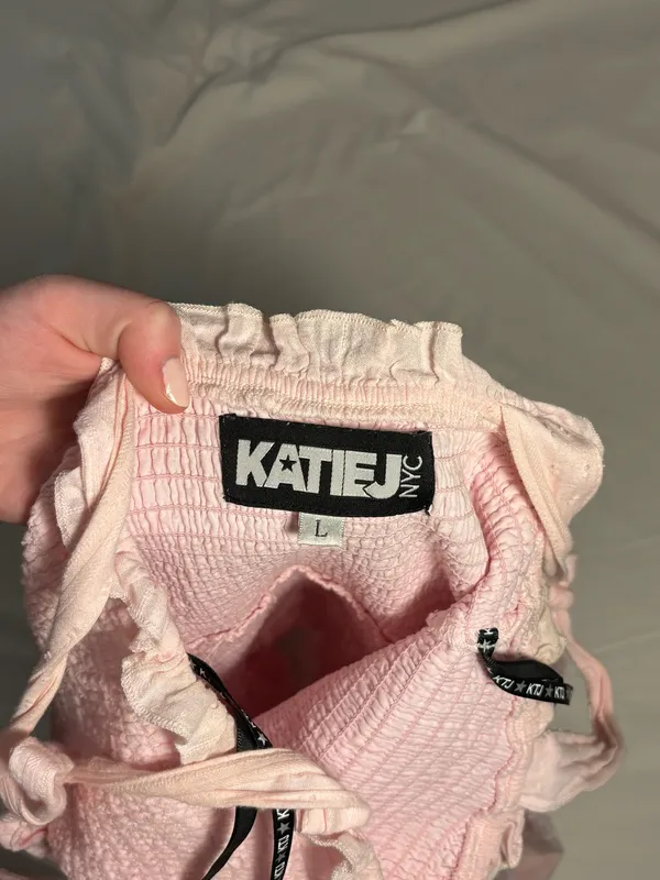 KatieJNYC dress kidsL pink - Image 3