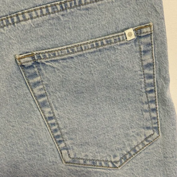 Lucky Brand Boho Lucky Pins Jean Short floral Embroidery Size 4/27 Cut Off Jorts - Image 5