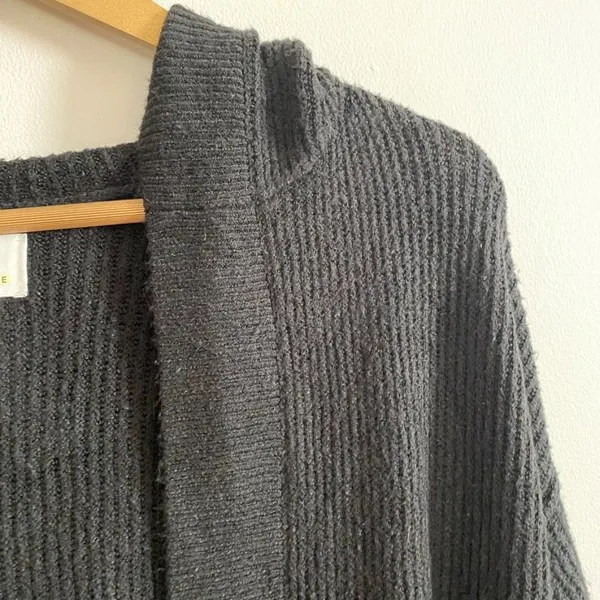 Aerie Offline Black Knit Cardigan Sweater - Image 4