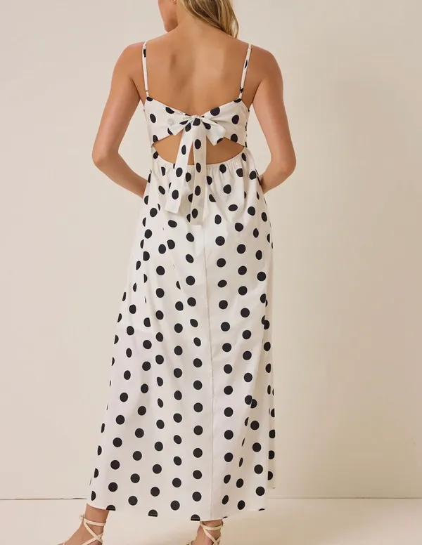 Altar'd State Polka Dot Maxi Dress - Image 2